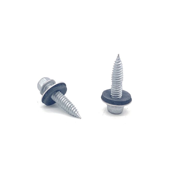 1022A+SCM435 Hot Rust Treasure Hex Flange Head Roofing Screw/Self Tapping Screw/Composite Screws/Bi-Metal Screw