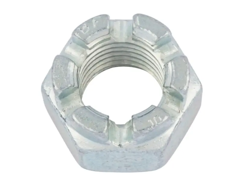 DIN935 Hex Slotted Castle Nut Carbon Steel Anti-Loosening Fastener သည် Vibration-Heavy Machinery အတွက် သင့်လျော်ပါသလား။