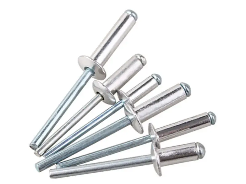 DIN7337-A Open Dome Head Blind Rivet Alu Steel Pop Rivet ၏ အားသာချက်များကား အဘယ်နည်း။