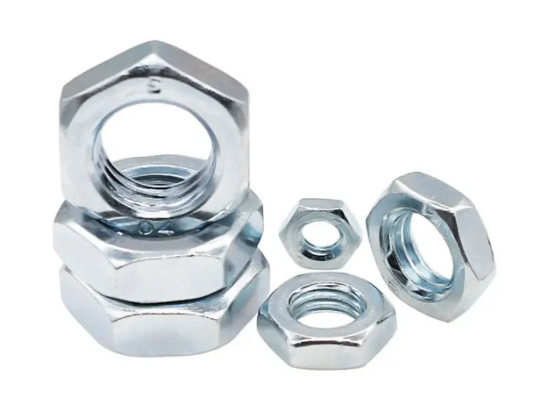 DIN936 Thin Hex Nut Carbon Steel Stainless Steel အတွက် လျှောက်လွှာတင်သည့် အခြေအနေများကား အဘယ်နည်း။