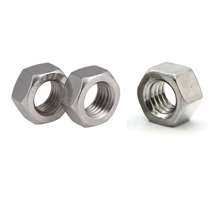 A194 M3 M5 Stainless Steel 304 DIN934 China Bolt နှင့် Nut ထုတ်လုပ်သူ Hex Nut