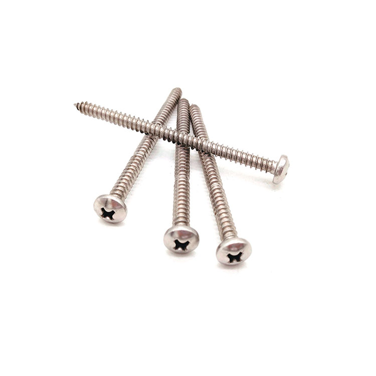 အရွယ်အစားအားလုံး Stainless Steel M2 M2.5 M3 M3.5 Phillips Countersunk Flat Head Self Tapping Screws