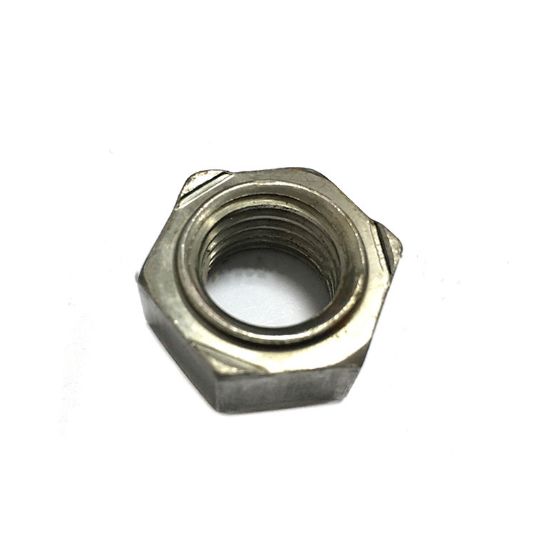 ကာဗွန်သံမဏိ M4 M6 M8 ရိုးရိုး စိတ်ကြိုက် Hex Weld Nut