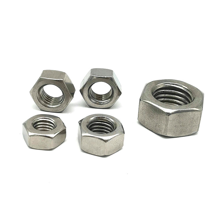 DIN 929 Hexagon Stainless Steel 304 316Weld အခွံမာသီးများ