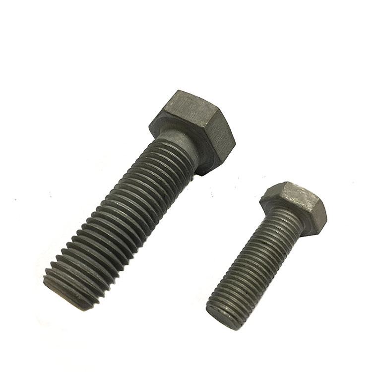 DIN933 HDG အဆင့် 8.8 Full Thread Hex Bolt