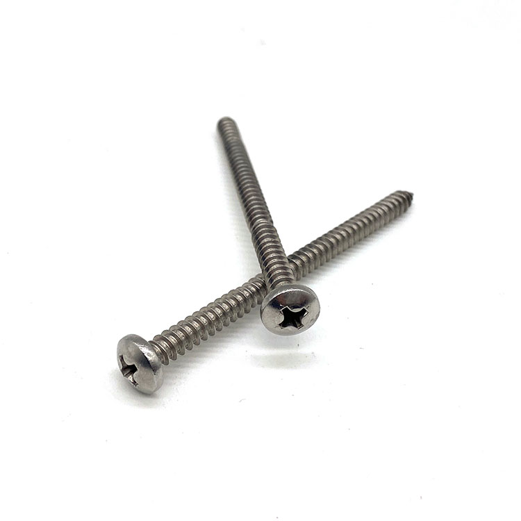 ချိတ်ဆွဲစက် Screw Pan/Countersunk Head Depot Stainless Steel Post Self Tapping Screw