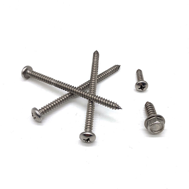 ချိတ်ဆွဲထုတ်လုပ်ခြင်း 35mm Stainless Steel 304 316 Square Drive Self Tapping Screws