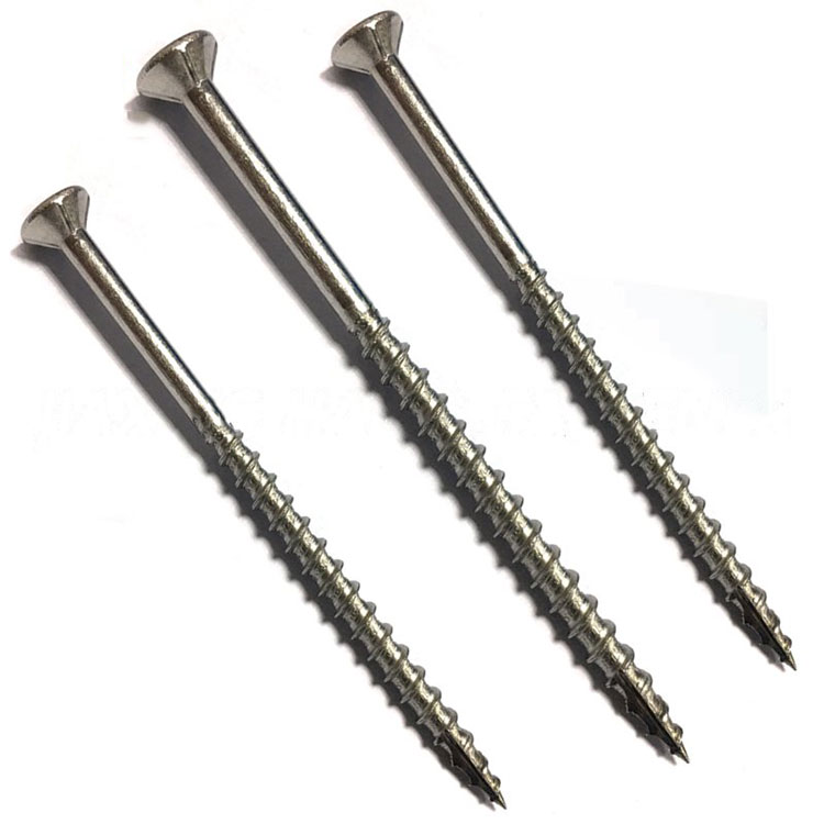 Flat Head Square Slot Self Tapping Stainless Steel Screws များ