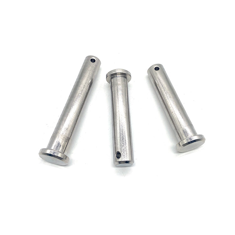 Hot Sale Stainless Steel Grooved Lock Pin M3 M4 M5 Flat Head Clevis Pin နှင့် Groove