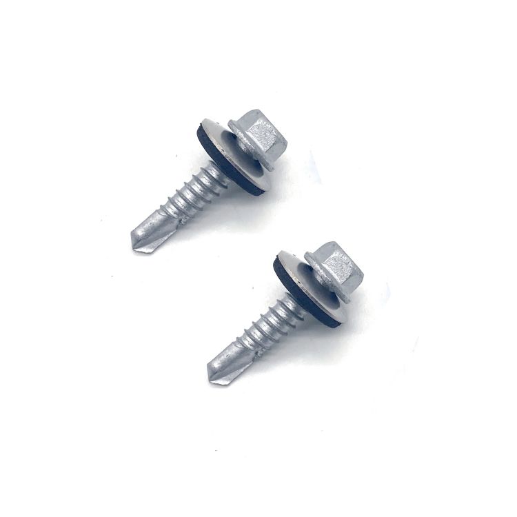 SS304 SS410 Ruspert Din7504k Hex Flange ဦးခေါင်း Bi-metal Self Drilling Screw