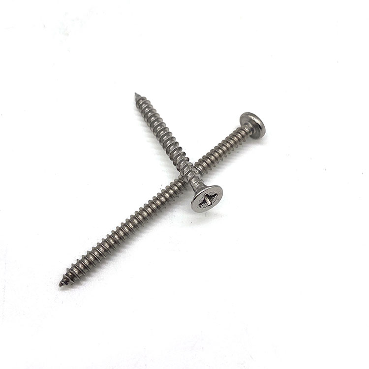 SS316 Stainless Steel SS304 Pan Head Sheet Metal Self Tapping Screws