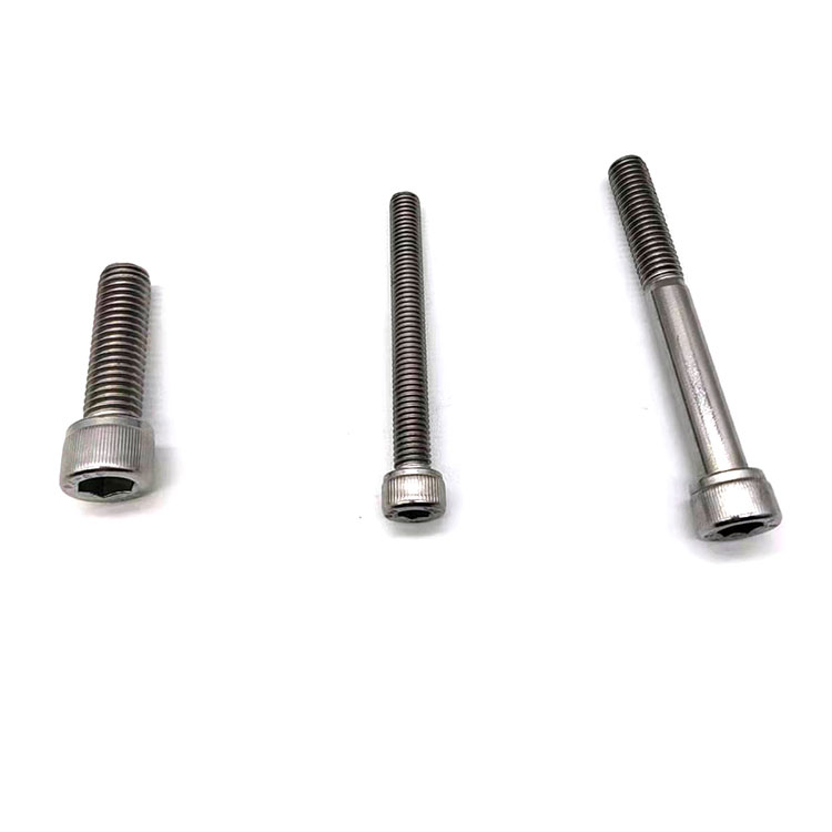 Stainless Steel 304 316 DIN912 Allen Cap Head Bolts Hex Socket Cap ဦးခေါင်း Bolts