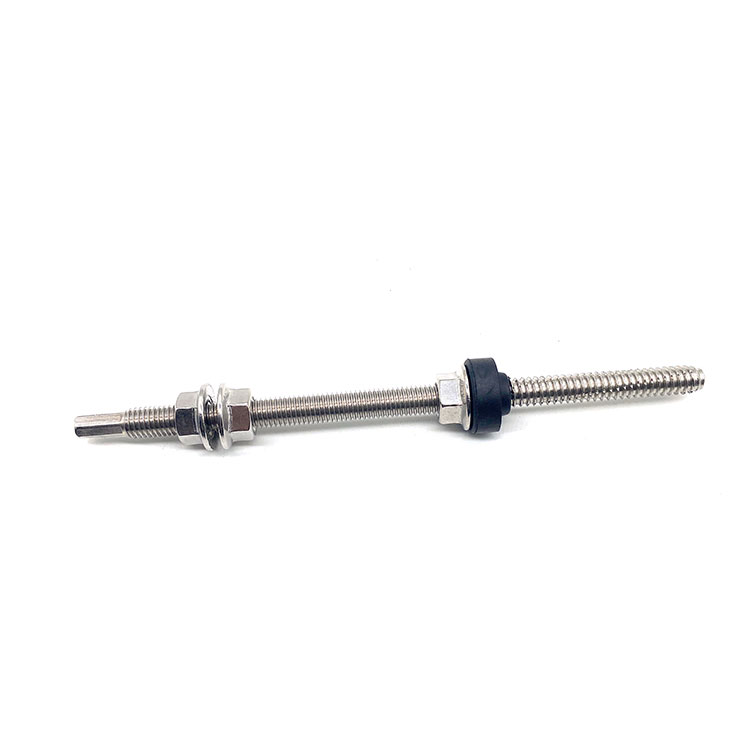 Stainless Steel 304 410 Dowel Screw Thread သတ္တုအတွက် Solar Panel Hanger Bolt