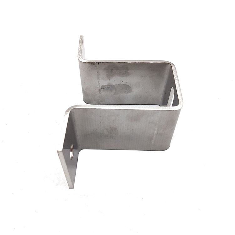 တပ်ဆင်ရန်အတွက် Stainless Steel U Shaped Hook Bracket Channel Clamp Metal Wall Brackets