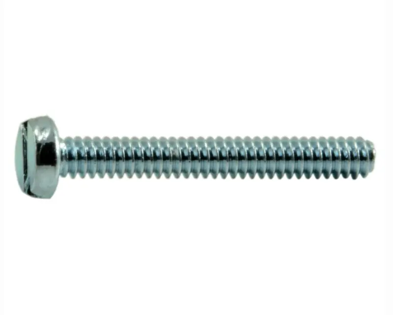 Zinc Plated Slotted Pan Head Machine Screws များ